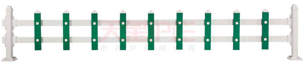 pvc塑钢草坪护栏